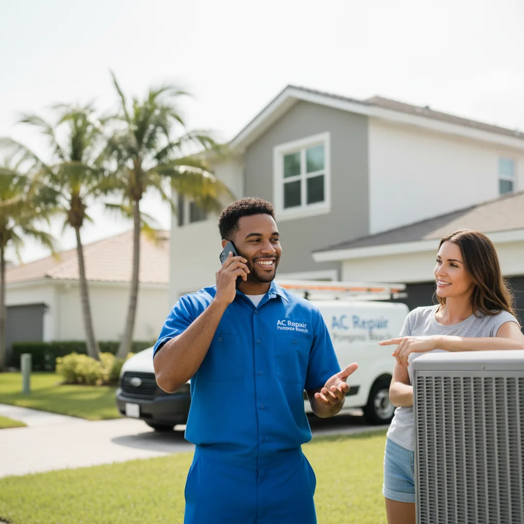 AC Repair Pompano Beach customer support in Keeling